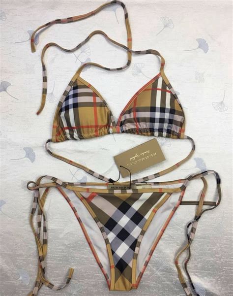 bikini burberry ebay|burberry bikini swimsuit.